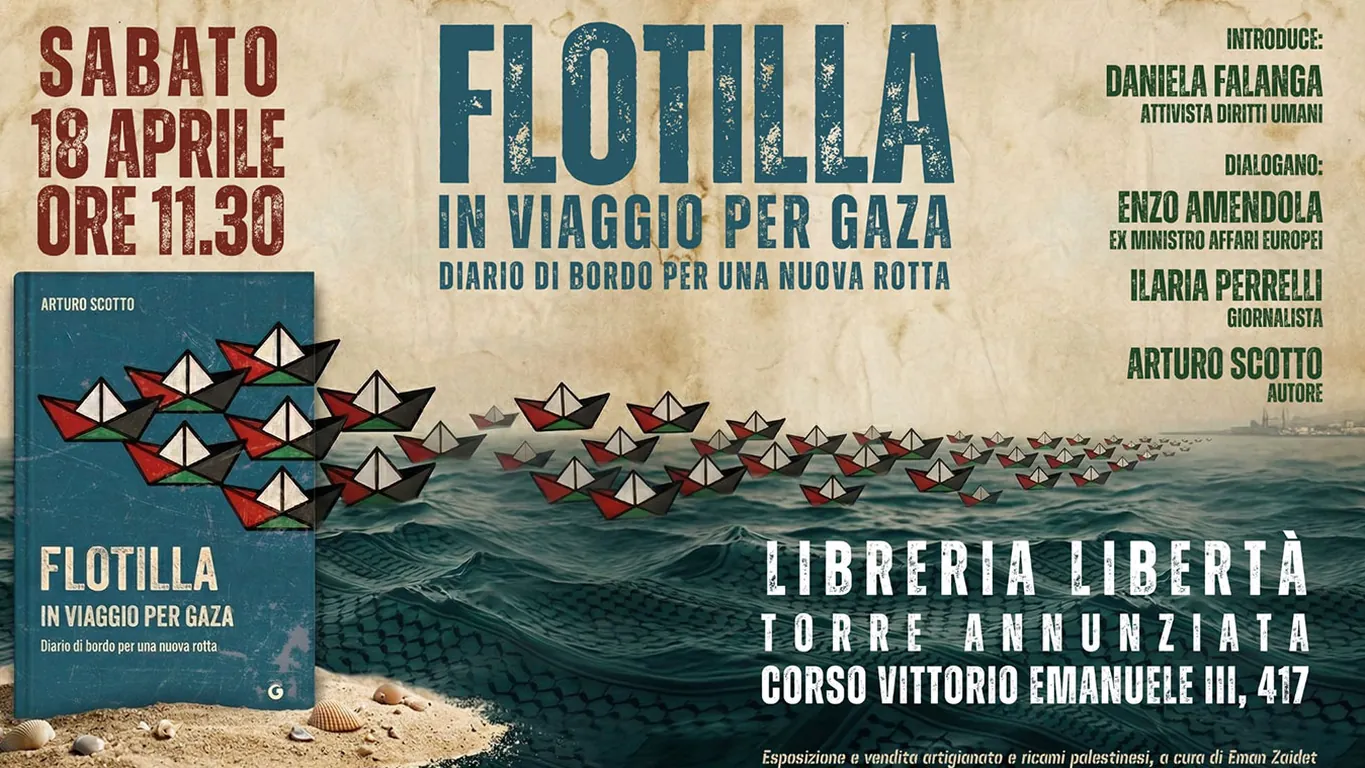 Libera, a Torre Annunziata la presentazione di “Flottilla”