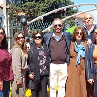 Pollena Trocchia, inaugurata l'area ludico-fitness: entusiasmo tra alunni e genitori