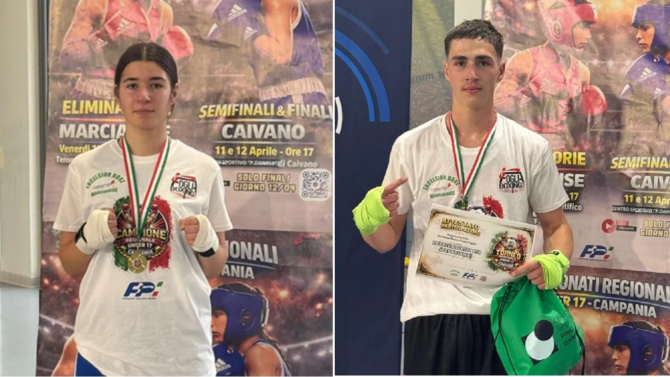 Torre Annunziata, la Boxe Vesuviana trionfa ai Campionati Regionali Under 17
