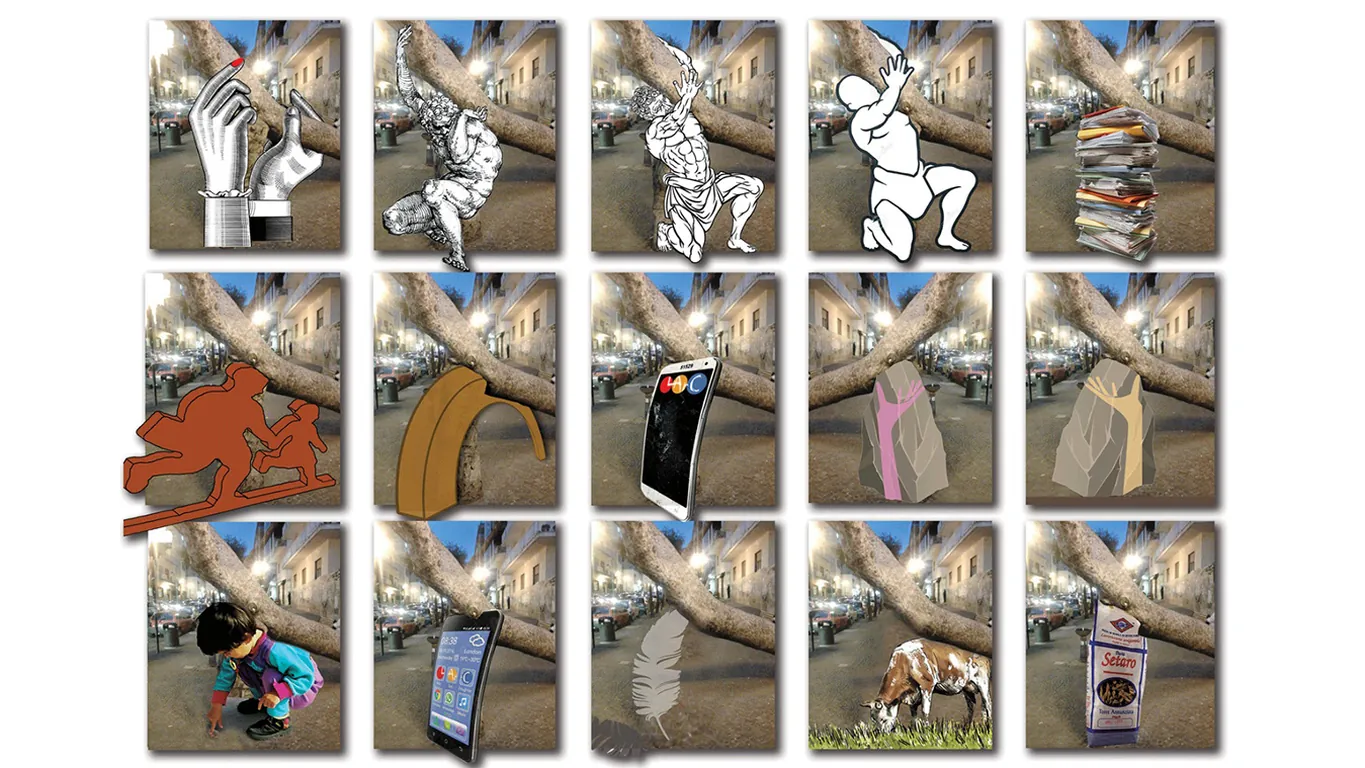 Torre Annunziata, “II Pino della curva: Foto-Sintesi del mare”