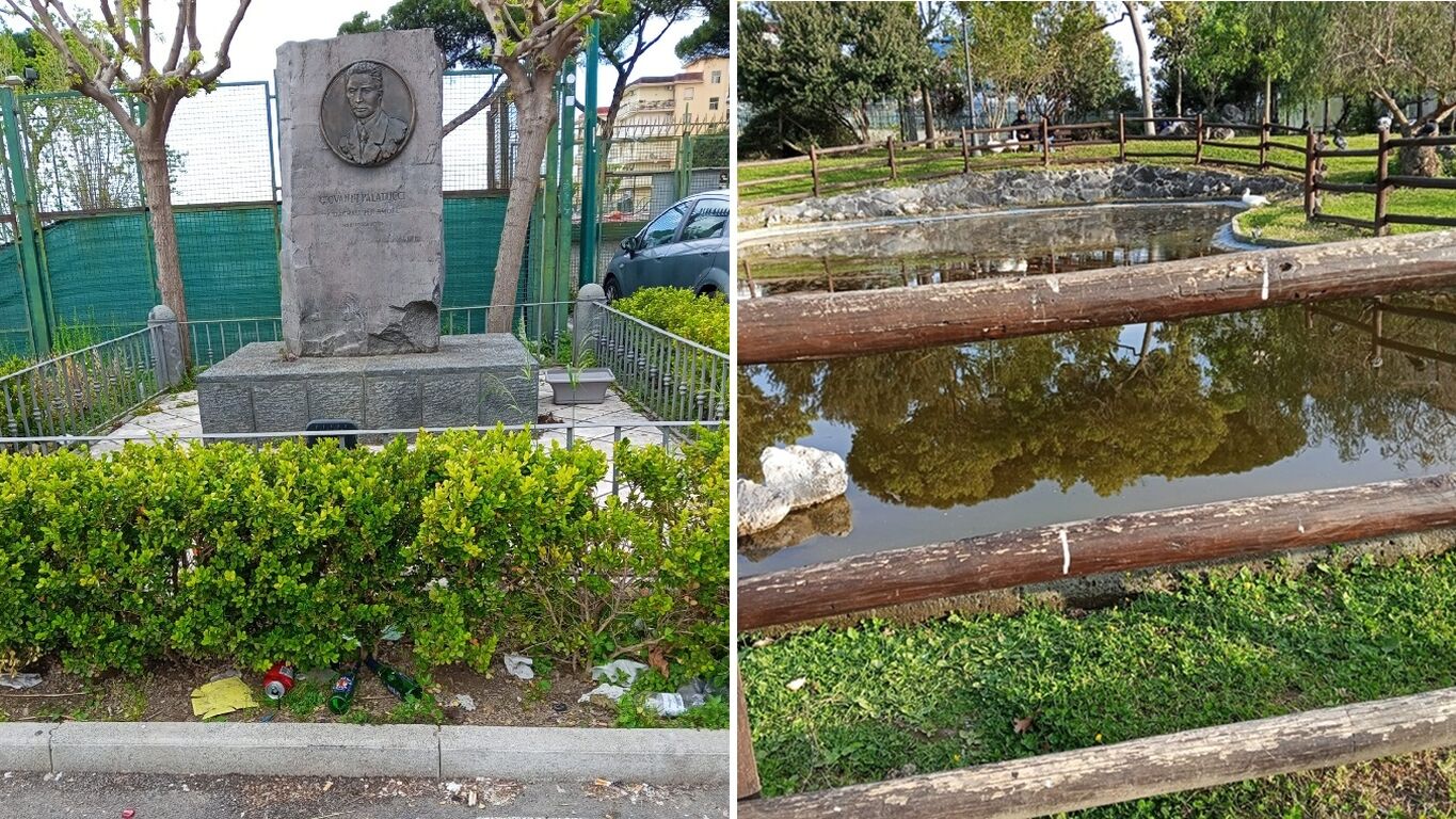 Torre del Greco, area di Palazzo La Salle: cittadini chiedono interventi per parchi e spazi pubblici