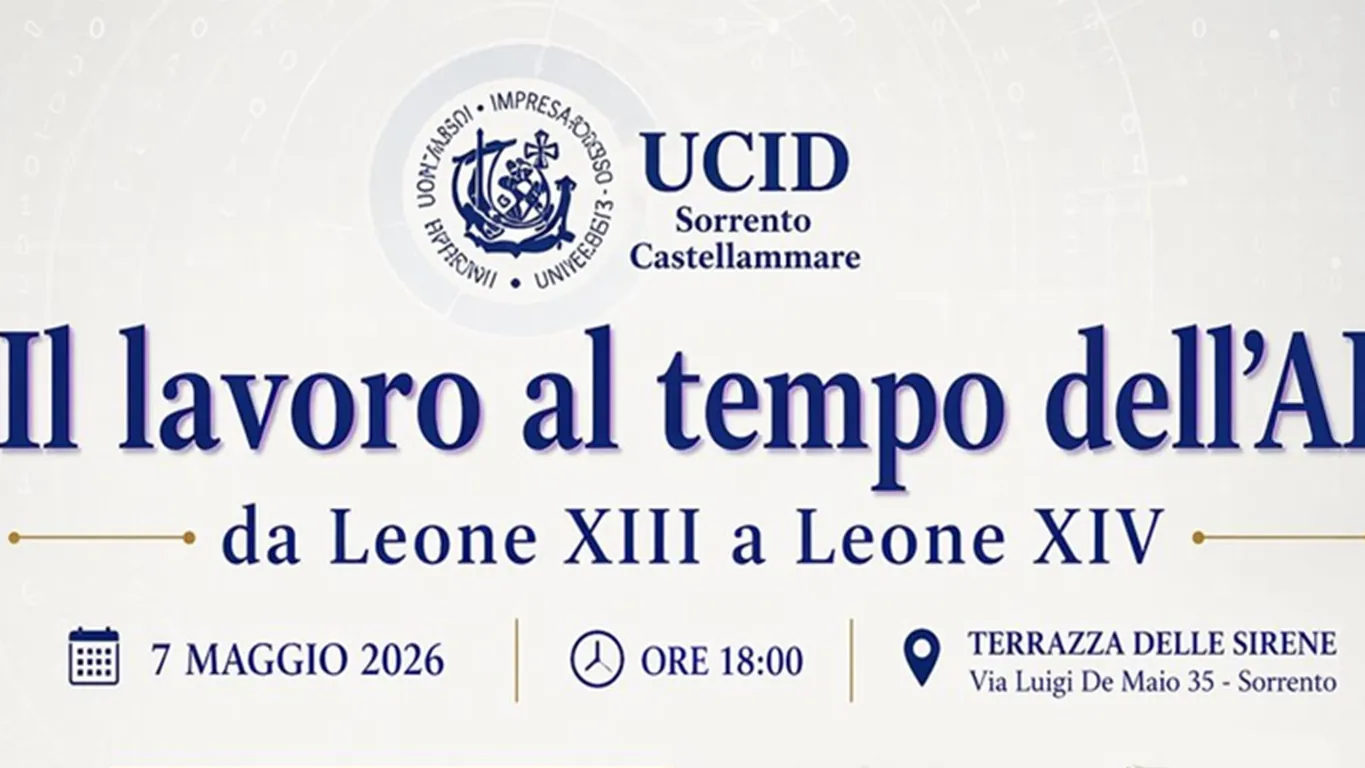Il lavoro al tempo dell'AI: a Sorrento il confronto tra etica, impresa e futuro