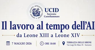 Il lavoro al tempo dell'AI: a Sorrento il confronto tra etica, impresa e futuro