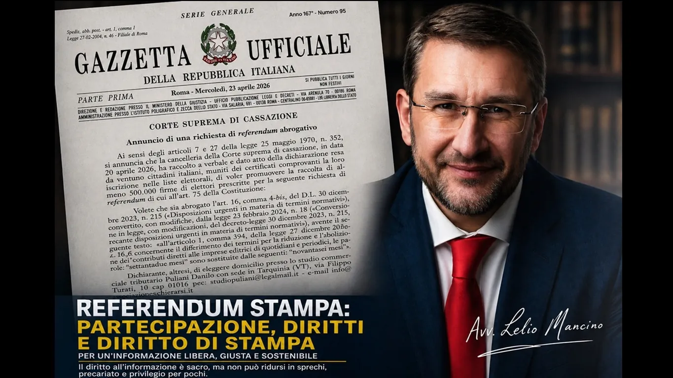 Referendum sulla stampa: cresce la partecipazione, cambia il paradigma dei diritti