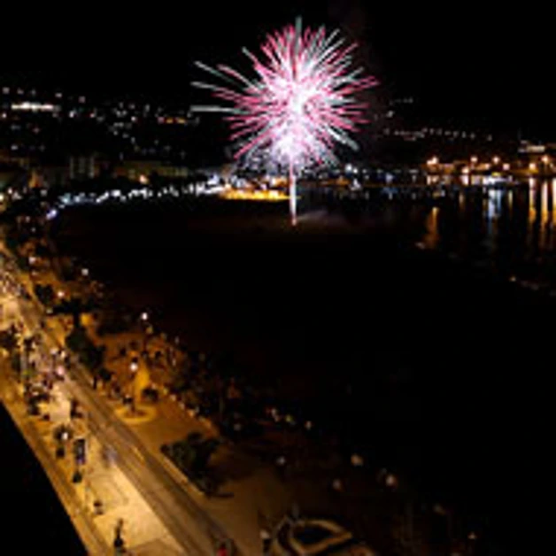 C.mare di Stabia. San Catello, fuochi appuntamento fisso