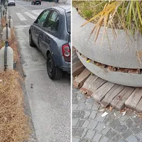 Torre del Greco, degrado davanti al liceo Nobel: studenti denunciano panchine rotte e fioriere-discarica