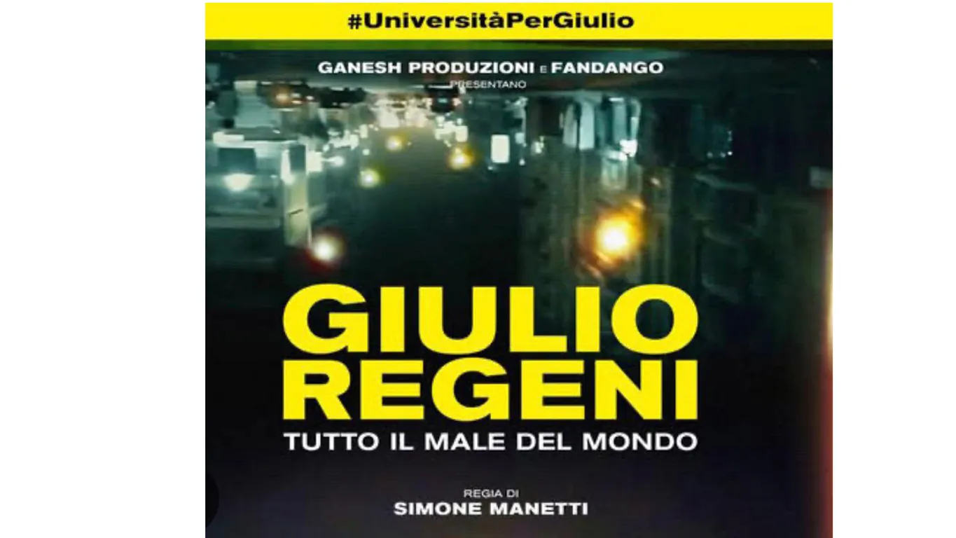 Università di Salerno per Giulio Regeni: l'11 maggio proiezione speciale del documentario in sua memoria