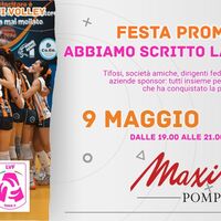 Vesuvio Oplonti Volley, festa promozione verso la Serie A3