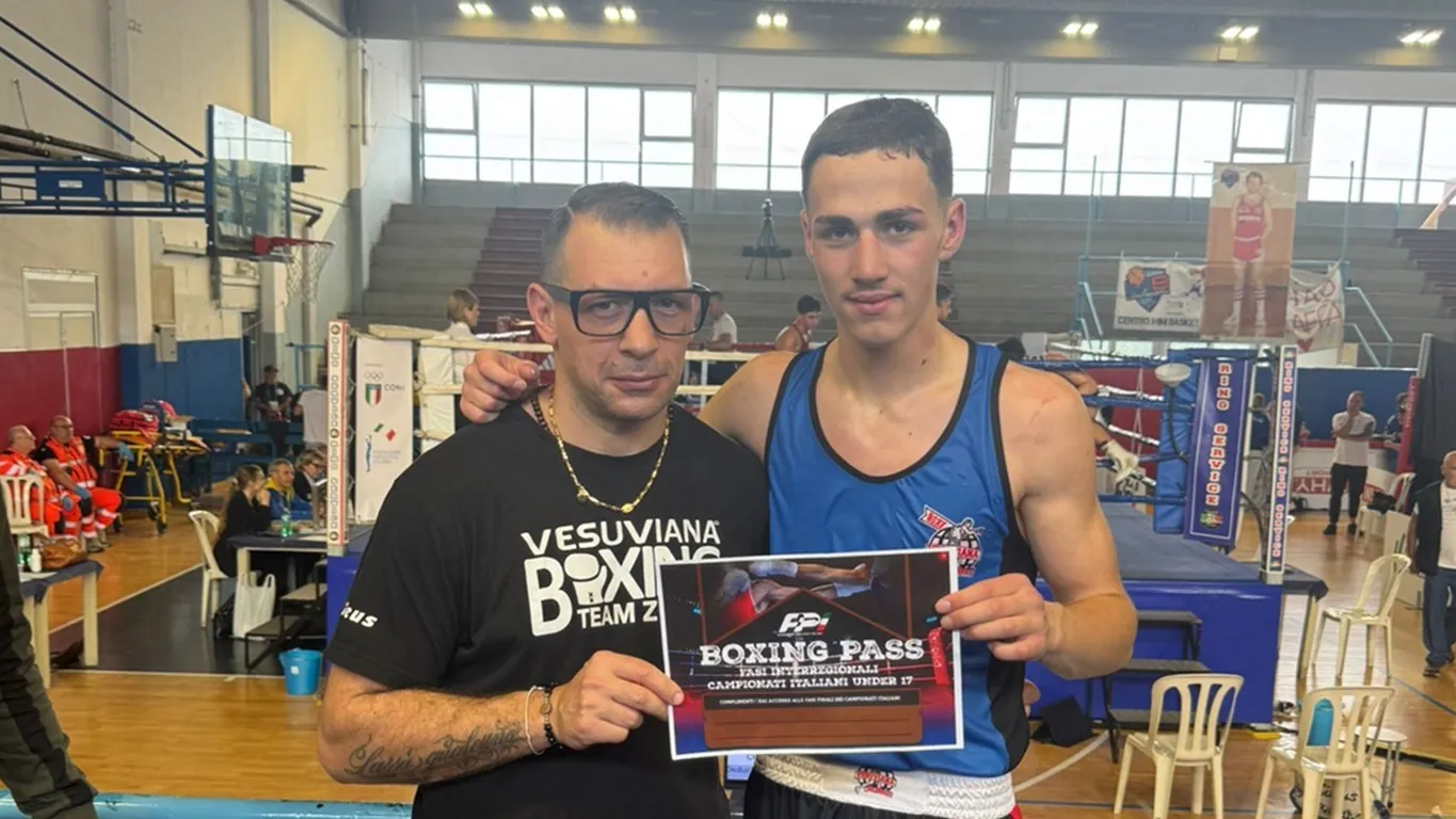 Torre Annunziata, Boxe Vesuviana: Luigi Lettieri vola alle finali nazionali Under 17