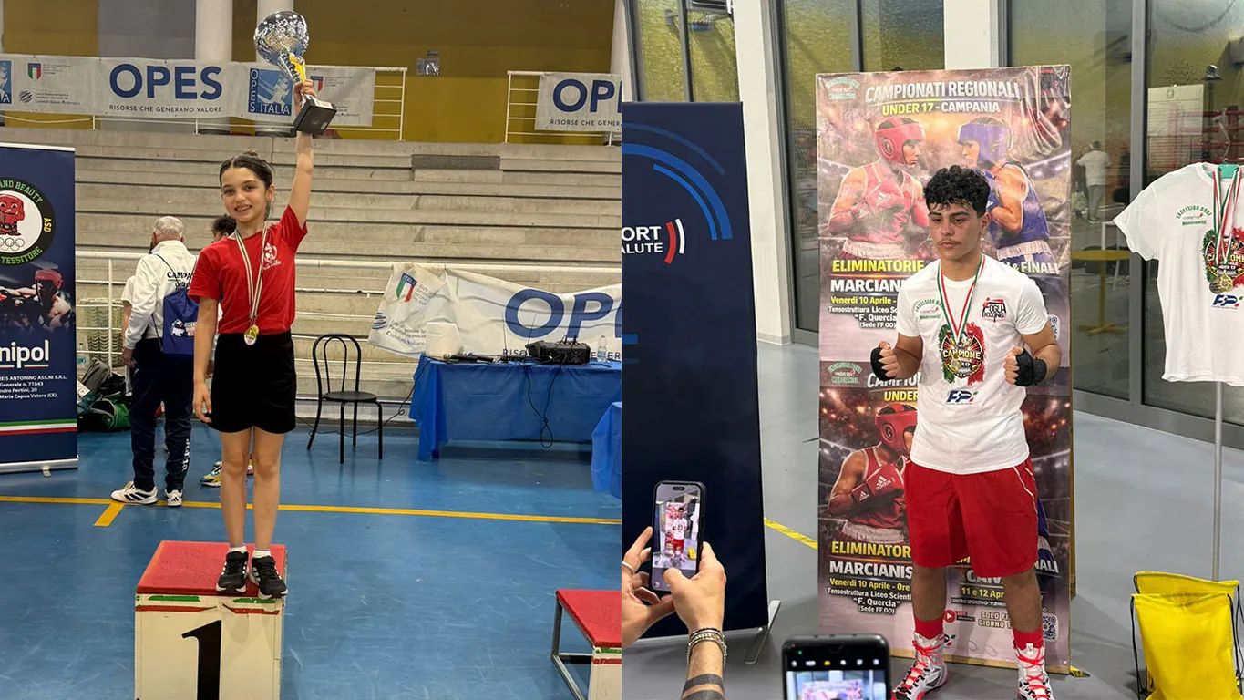 AUSE Sporting Club protagonista ai Regionali: Aurora Veneruso campionessa campana di pugilato