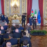 Coppa Italia, l'arbitro Marco Guida al Quirinale: “Senza rispetto non esistono né partite né regole”