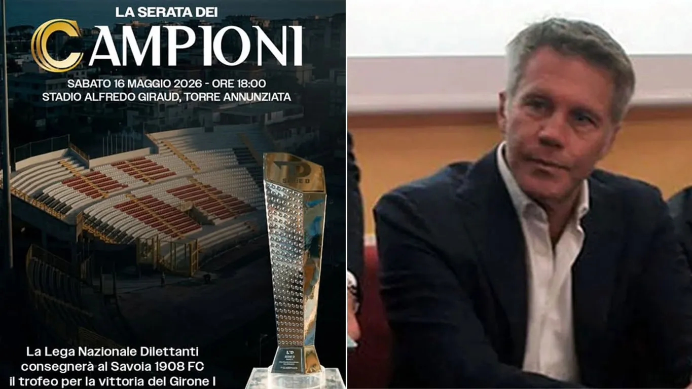 Torre Annunziata, il Savoia alza la Coppa: festa al Giraud per il ritorno in Serie C
