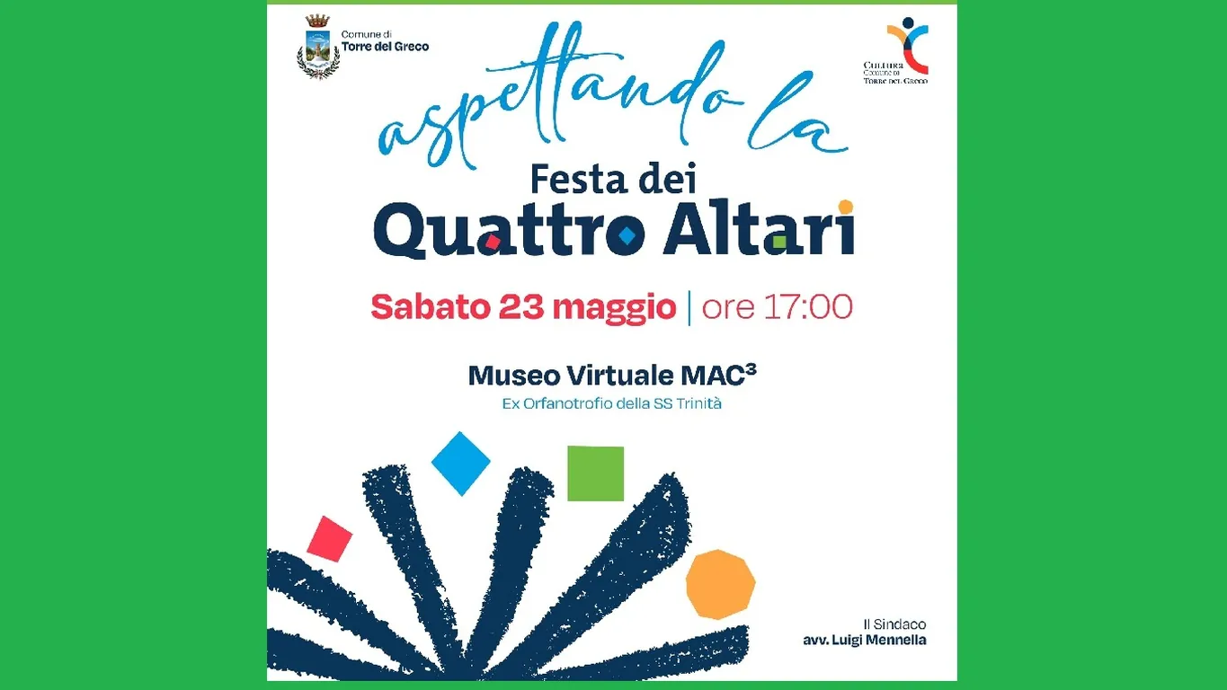 Torre del Greco, aspettando la festa dei "Quattro Altari" sabato 23 maggio