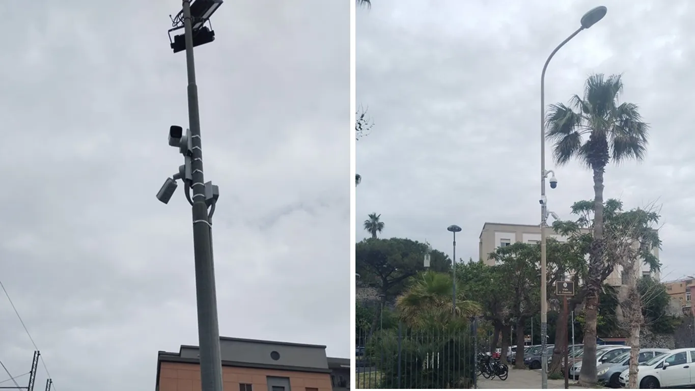 Torre Annunziata, installate 31 nuove telecamere: superata quota 170 dispositivi attivi