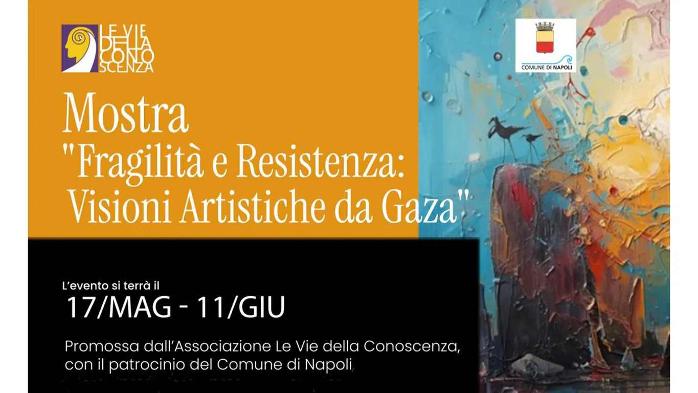 “Fragilità e Resistenza: Visioni Artistiche da Gaza”, mostra che trasforma l'arte in spazio di riflessione