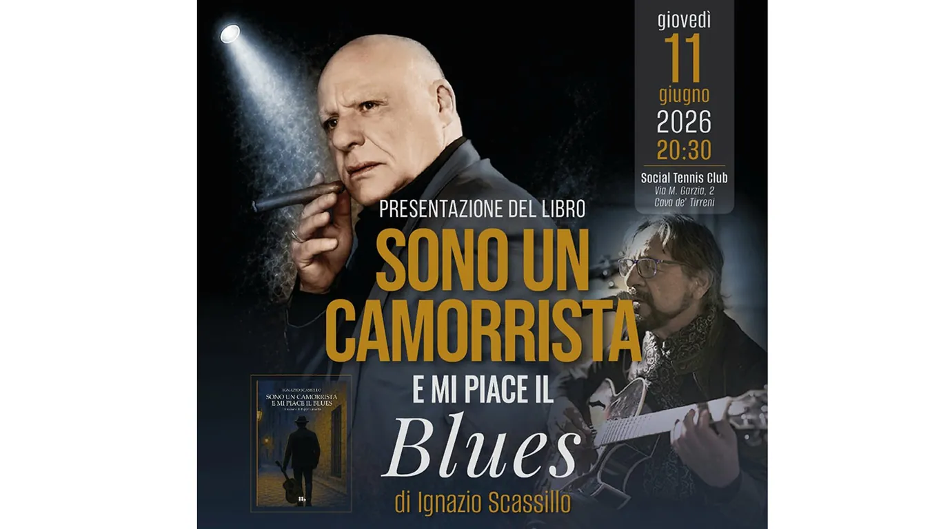 Torre Annunziata - “Sono un camorrista e mi piace il blues” il primo libro del cantautore Ignazio Scassillo