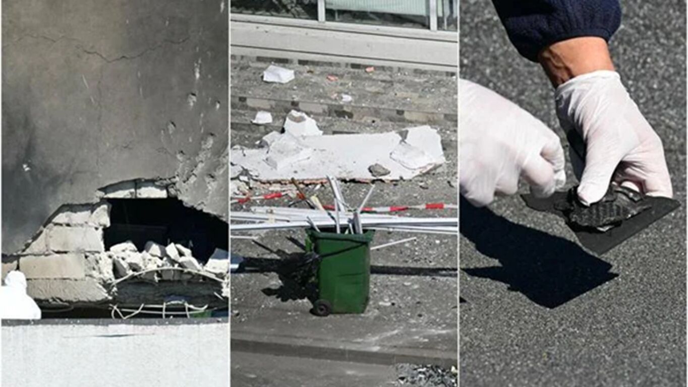 Drone contro palazzo in Romania, due feriti. Putin: "Dateci i rottami, vediamo se è russo..."