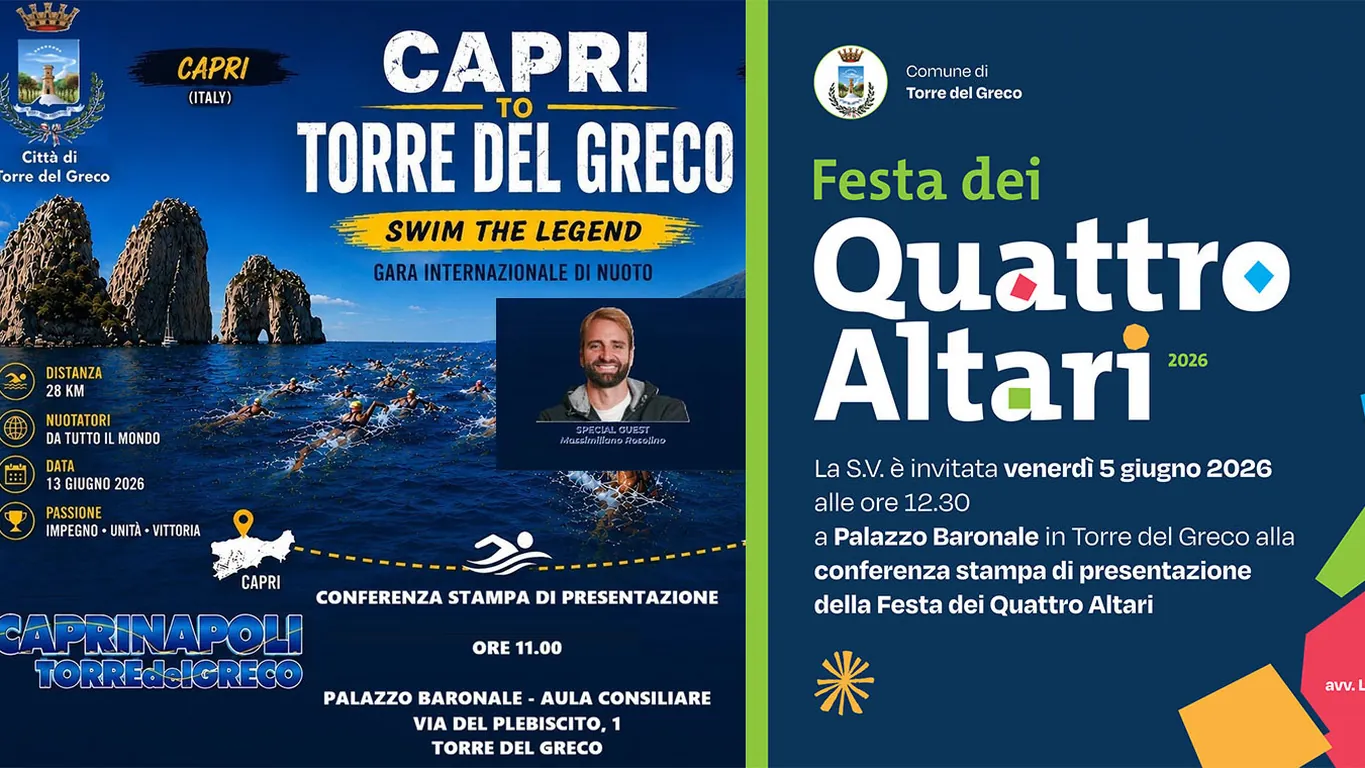 Torre del Greco: presentate la Capri-Torre del Greco e la Festa dei Quattro Altari