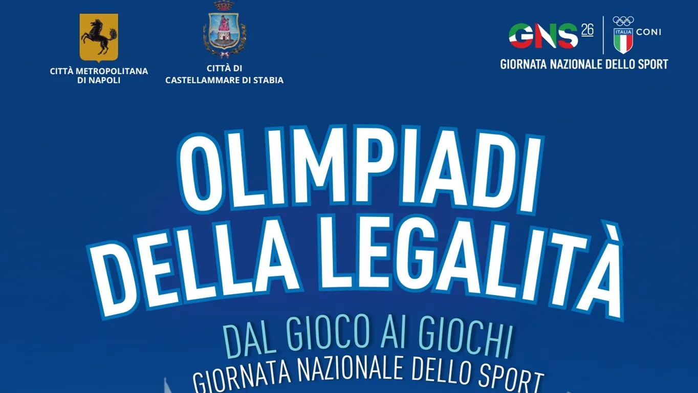 Castellammare, in Villa Comunale arrivano le "Olimpiadi della Legalità"