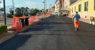 Castellammare, rifacimento del manto stradale su corso Garibaldi: lavori conclusi in anticipo