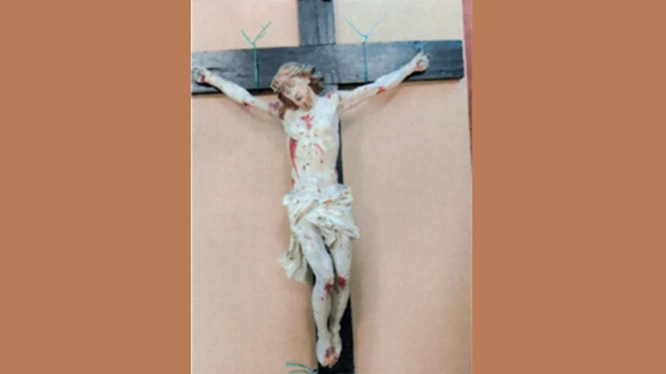 Pimonte, ritrovato il Cristo ligneo del Settecento scomparso dopo il terremoto
