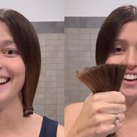 Natalia Paragoni perde i capelli dopo la prima chemio e decide di tagliarli: il commovente momento sui social