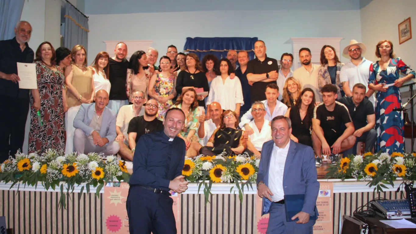 Torre Annunziata – Cerimonia di premiazione del concorso teatrale “Antonio Caso” al Teatro San Francesco