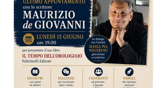 Torre Annunziata, Maurizio de Giovanni chiude 'La settimana dello Scrittore'