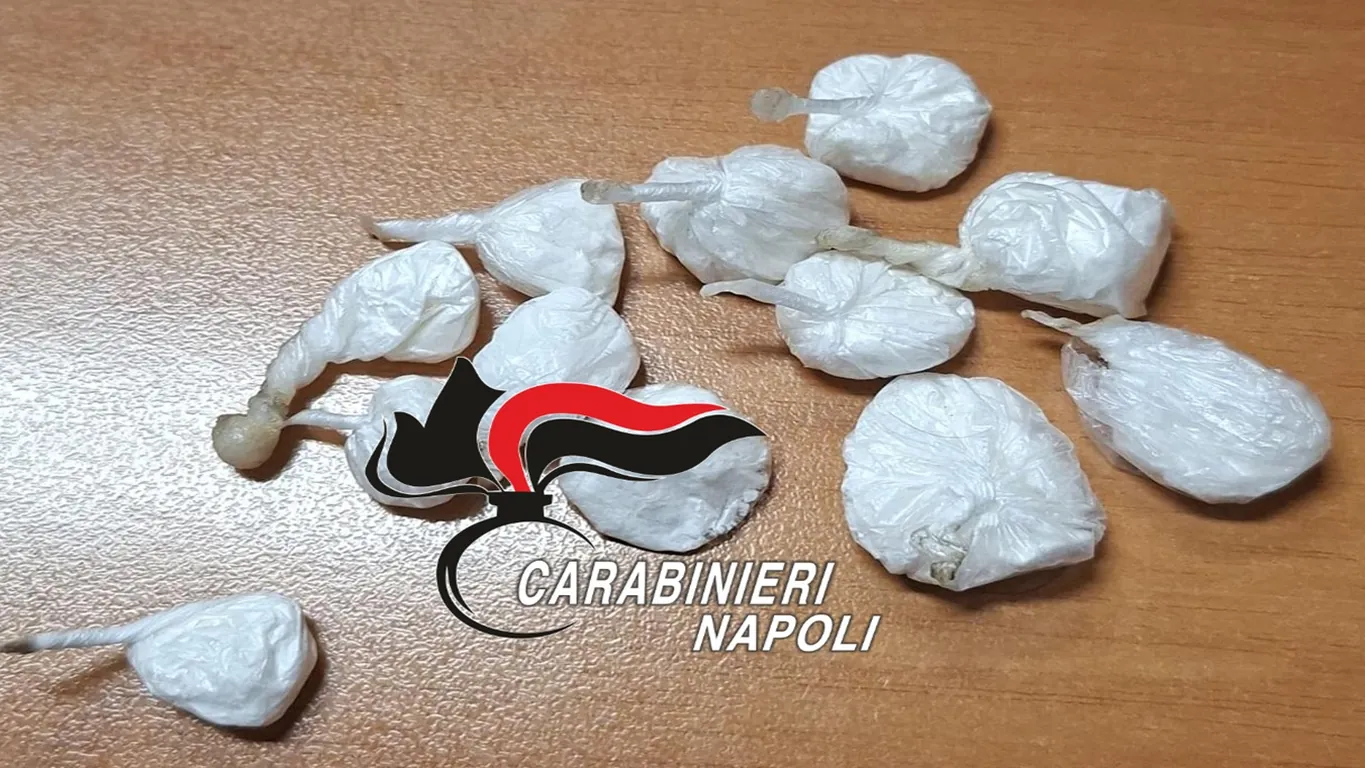 Sorrento: droga a domicilio e dosi nascoste negli slip. Carabinieri arrestano 37enne