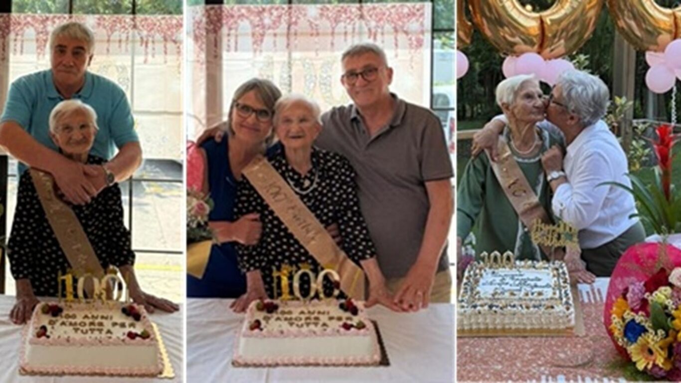 Torre Annunziata, cento anni d'amore e famiglia: la straordinaria festa di nonna Maria