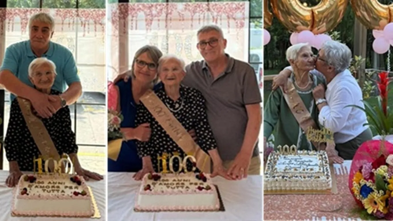 Torre Annunziata, cento anni d'amore e famiglia: la straordinaria festa di nonna Maria