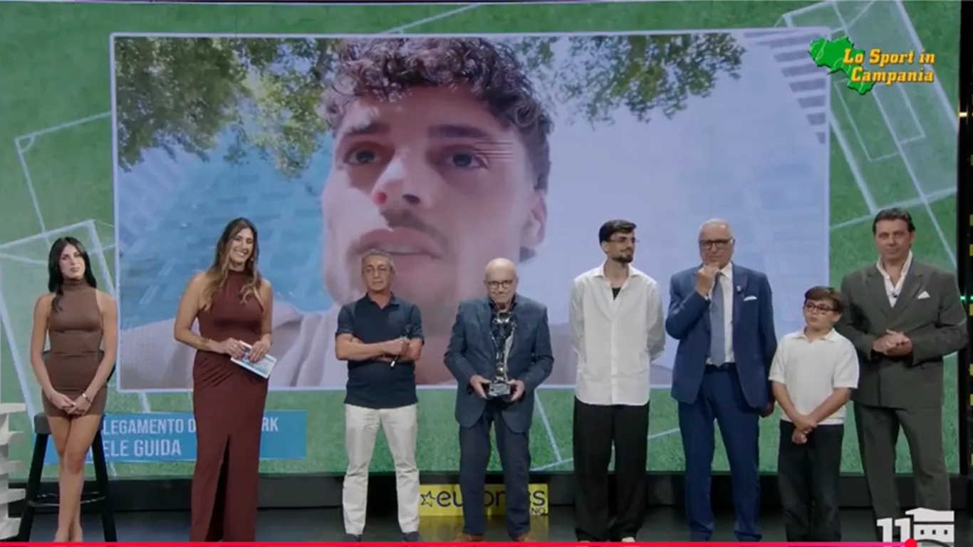 Michele Guida conquista il Gol dell'Anno: il bomber del Savoia trionfa al Galà dei Dilettanti