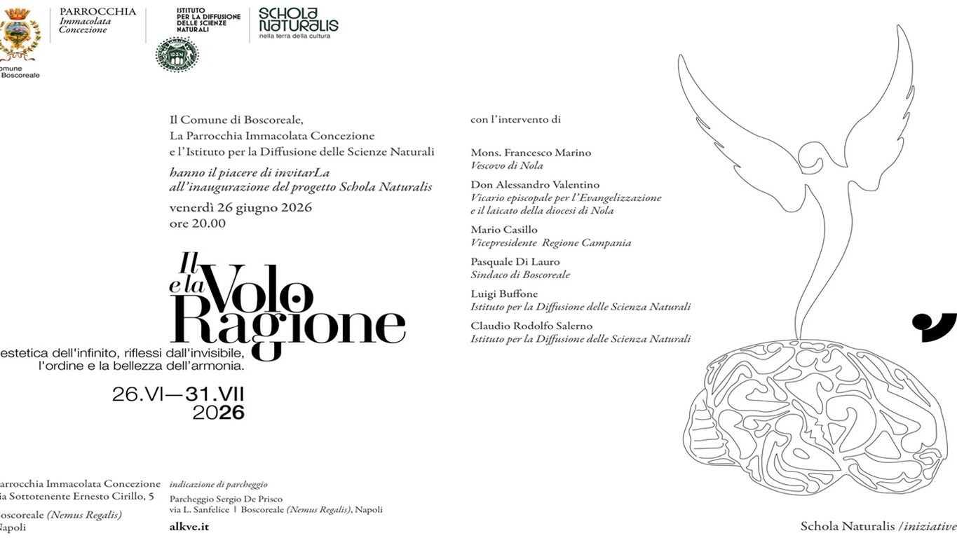 Boscoreale, Schola Naturalis torna con “Il Volo e la Ragione”