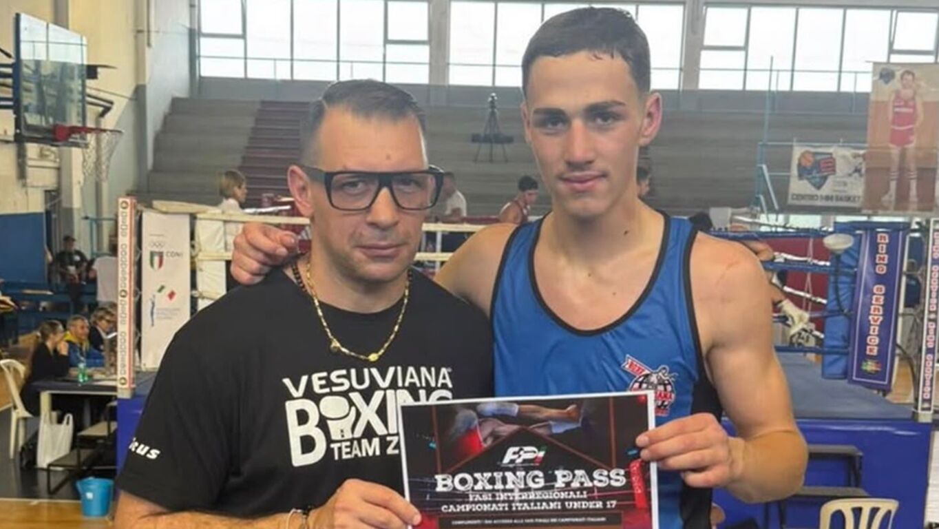 Torre Annunziata, dalla Boxe Vesuviana al podio tricolore: il sogno azzurro di Luigi Lettieri