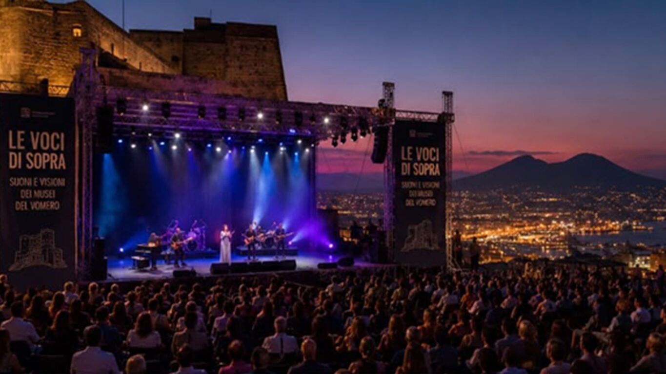 Napoli, Vomero: la collina si trasforma in un grande palcoscenico a cielo aperto