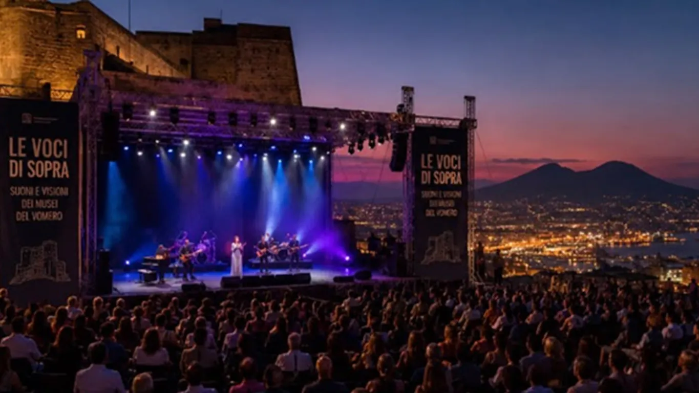 Napoli, Vomero: la collina si trasforma in un grande palcoscenico a cielo aperto