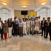 Castellammare di Stabia celebra i campioni dello sport: premiati i giovani talenti del canottaggio, taekwondo e boxe
