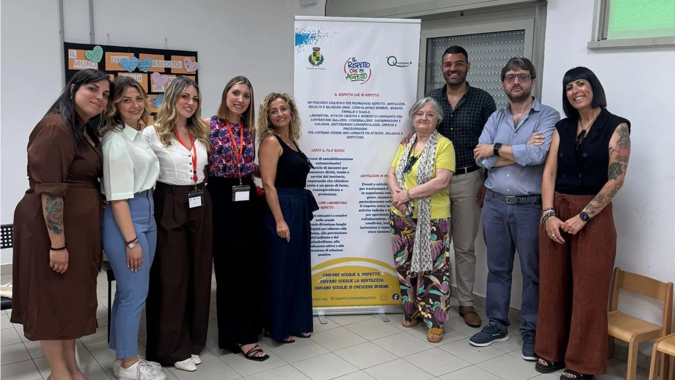 Il Rispetto che mi Aspetto”, a Caivano il primo workshop su inclusione, relazioni e non violenza