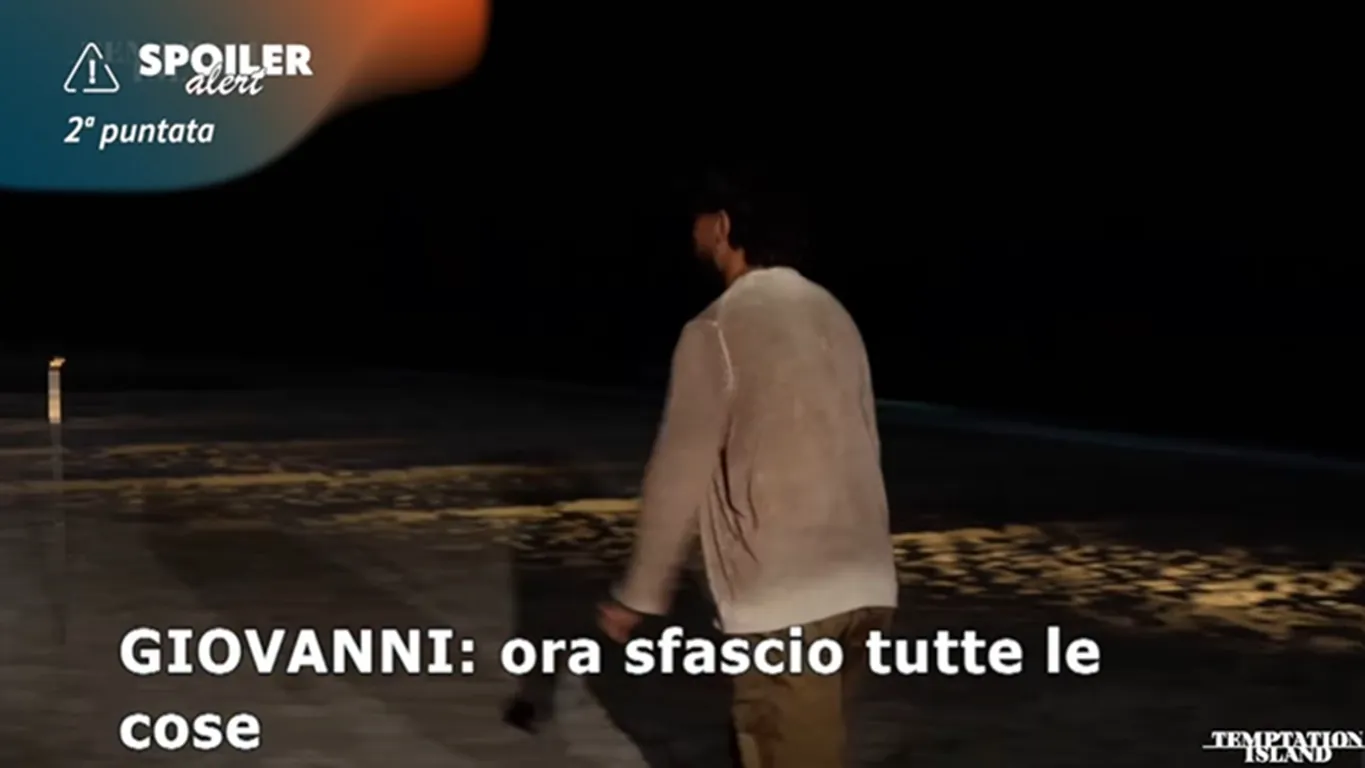 Temptation Island, anticipazioni seconda puntata: il primo falò di confronto, la fuga di Cristian e il caso Sara-Gabriele