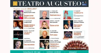 Napoli – Teatro Augusteo, presentata la stagione 2026-27: offerta che coniuga tradizione, musical e comicità d'autore