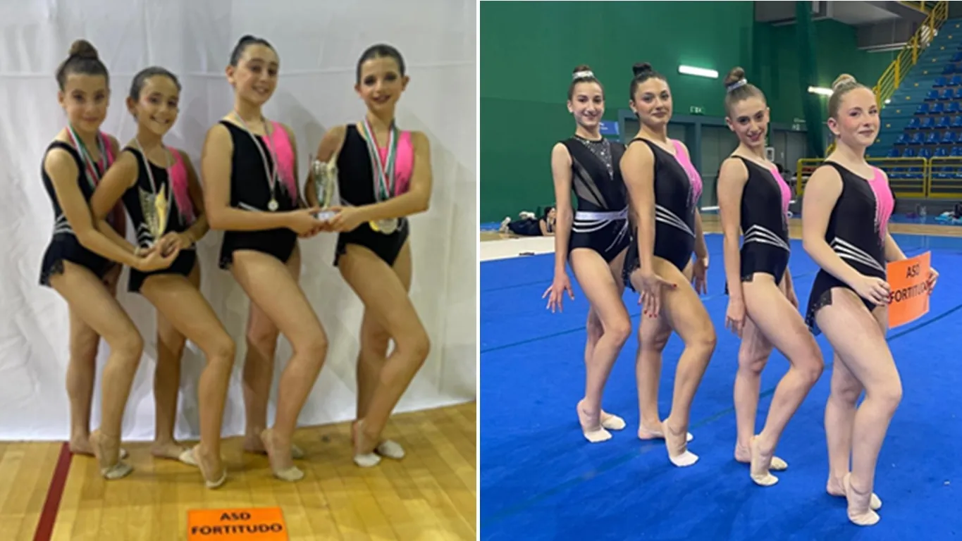 Torre del Greco, pioggia di podi per la Ginnastica Fortitudo alle Finali Nazionali OPES
