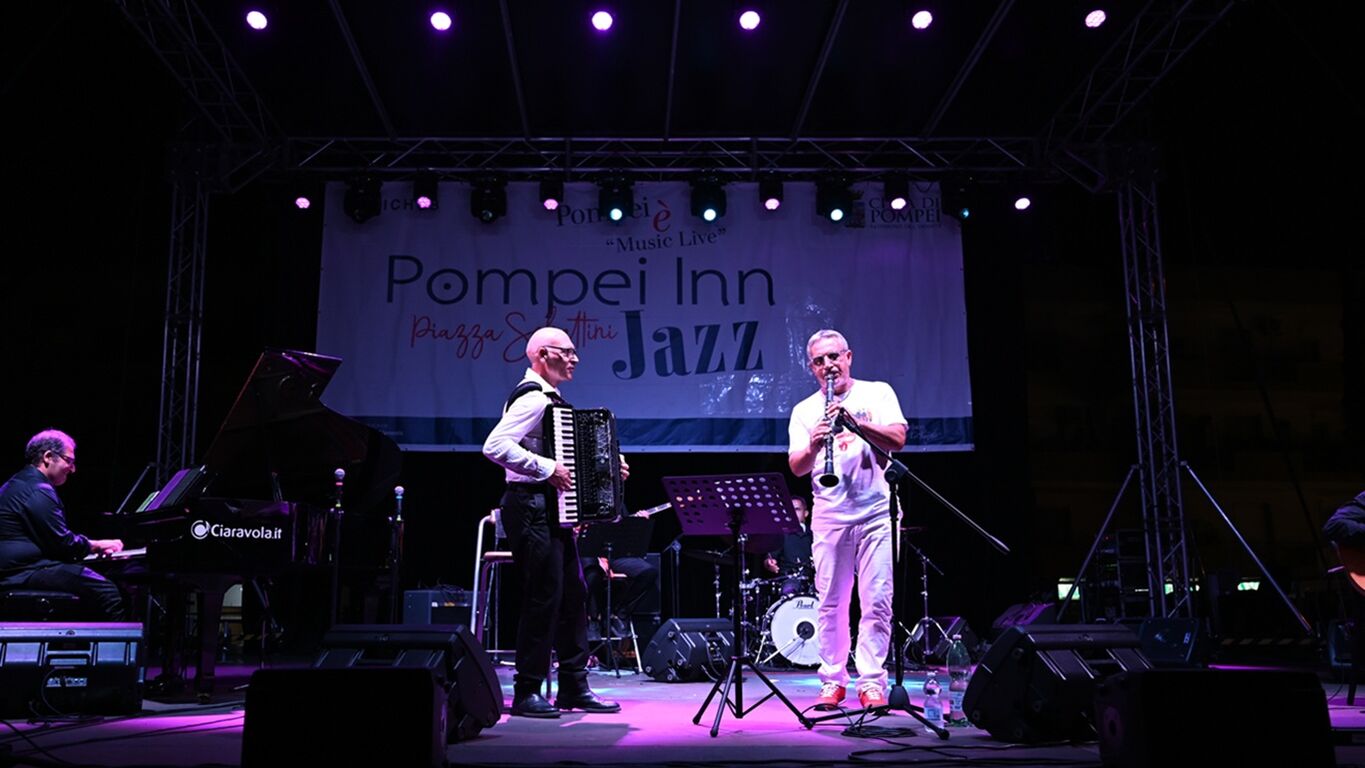 Pompei Inn Jazz, tre serate di grande musica in piazza Schettini