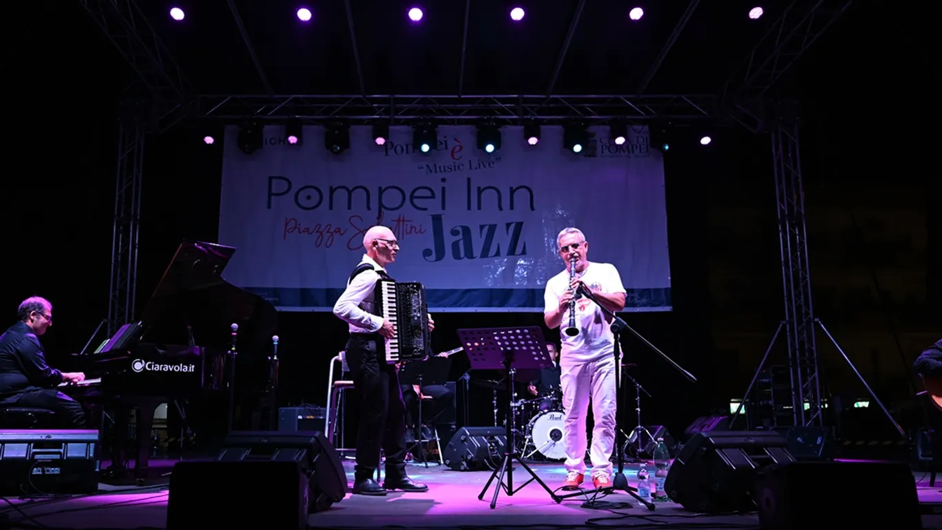 Pompei Inn Jazz, tre serate di grande musica in piazza Schettini