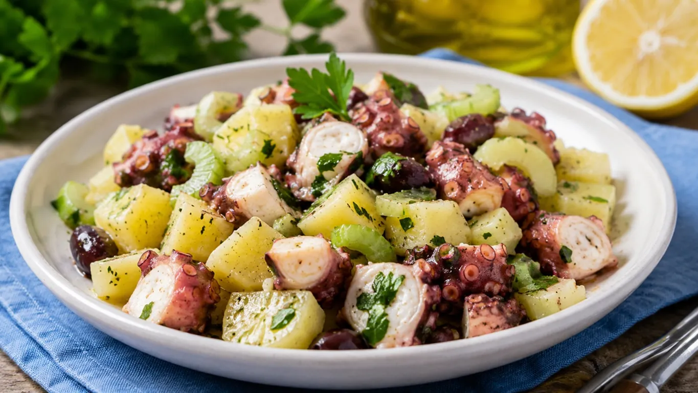 Insalata di polpo e patate, la ricetta estiva che sa di mare e conquista tutti