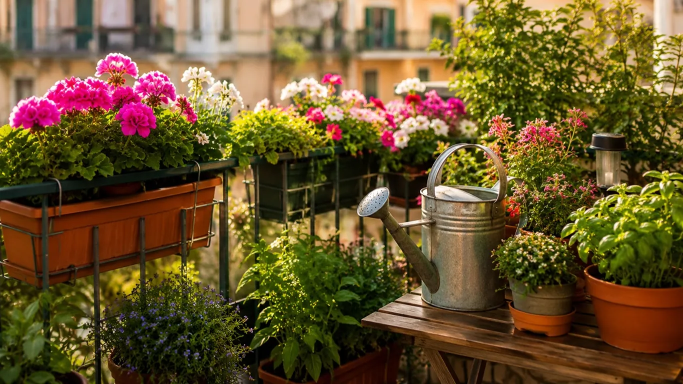 Piante sul balcone in estate: l'errore che le fa seccare anche se le annaffi tutti i giorni