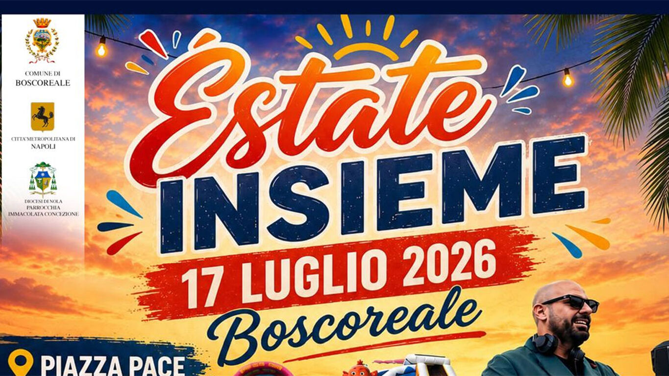 Boscoreale, "Estate Insieme" una giornata dedicata alle famiglie, ai giovani e ai bambini