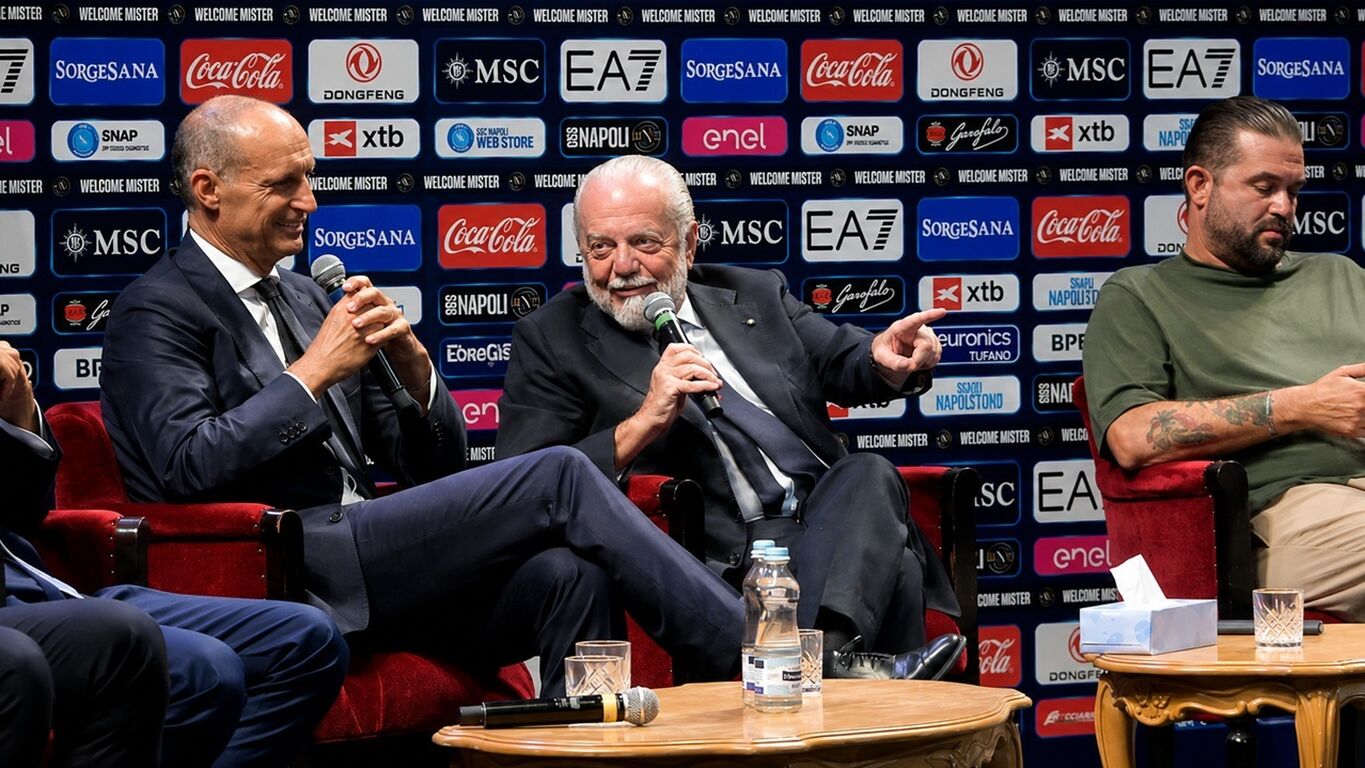 Max Allegri si prende il Napoli: "Abbiamo una rosa forte, vogliamo arrivare fino in fondo"