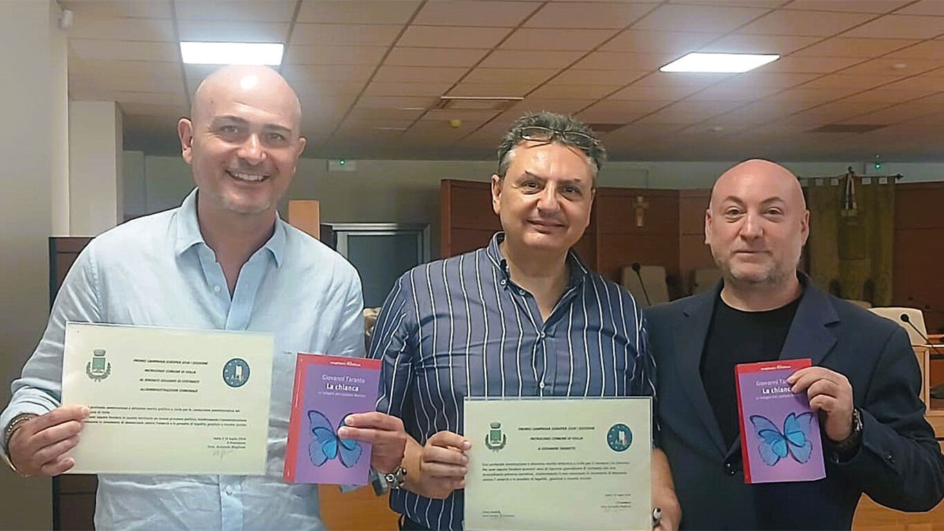 Torre Annunziata, “Premio Campania Europea 2026” a Giovanni Taranto per il romanzo "La chianca"