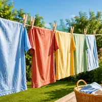 Perché non dovresti stendere il bucato nelle ore più calde