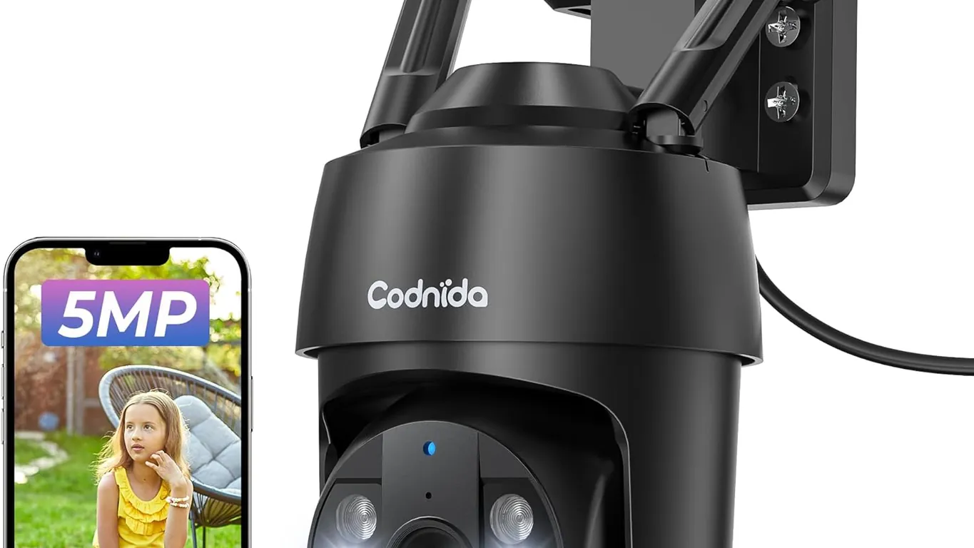 Codnida Telecamera Wi‑Fi 5 MP 360°: Innovazione e Sicurezza per la Casa